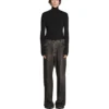 Denim Trompe L’oeil-broek “Black” 751503TOL991000
