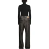 Denim Trompe L’oeil-broek “Black” 751503TOL991000