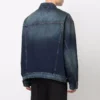 Denimjas met geborduurd logo “Blue” 671889TJW754021