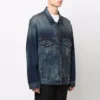 Denimjas met geborduurd logo “Blue” 671889TJW754021
