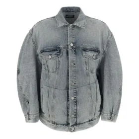 Denimjas met gedraaide mouwen “Blue Skies” 706654TDW144824