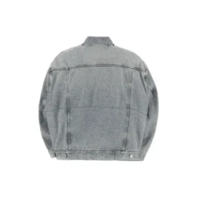 Denimjas met gedraaide mouwen “Blue Skies” 706654TDW144824