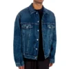 Denimjas met ruime pasvorm “Blue” 643398TJW214254