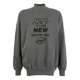 Dit is niet de nieuwe Balenciaga-logo-trui “Dark Grey” 652981TKVE41069