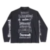 Diy Metal T-shirt met lange mouwen en medium pasvorm “Black White” 699191TPVO31569
