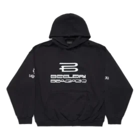 Door AI gegenereerde Hoodies “Black White” 767877TQVF99034