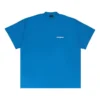 Doorgestreept oversized T-shirt “Blue” 712398TMVJ64024
