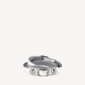 Drievoudige City-armband voor dames in zilver