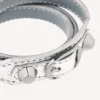 Drievoudige City-armband voor dames in zilver