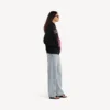Droomhoodie met rits voor dames in zwart