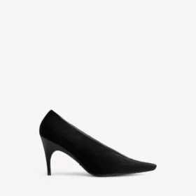 Duchesse-pumps voor dames in zwart