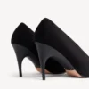 Duchesse-pumps voor dames in zwart