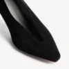 Duchesse-pumps voor dames in zwart