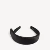Dunne zwarte hoofdband voor dames