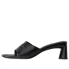 Duty Free 60 mm Sandalen “Black Shiny Soft Sheepskin” 787303WBCW01000