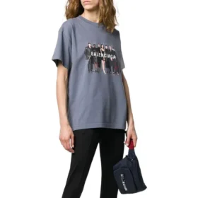 Echt Balenciaga T-shirt “Grey” 620969TIV471404