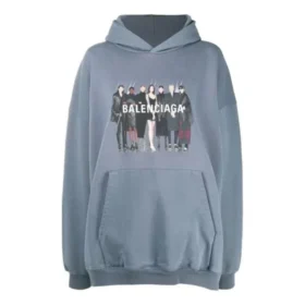 Echte Balenciaga oversized Hoodies “Grijs” 620973TIV481404