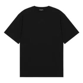 Effen T-shirt “Zwart” 651795TAV041000