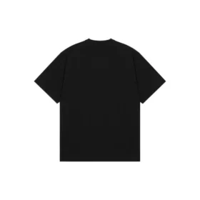 Effen T-shirt “Zwart” 651795TAV041000
