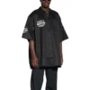 Eigenschappen van het oversized T-shirt met korte mouwen “Black” 704387TKP241000