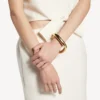 Eisa-armband voor dames in glanzend goud
