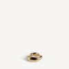 Eisa-ring in glanzend goud