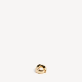 Eisa XS-oorcuff voor dames in glanzend goud