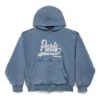Enjoy Paris Hoodie met volledige rits, normale pasvorm “Faded Blue” 803264TRVL99340