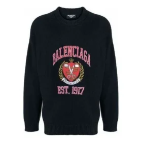 Est. 1917 College Logo-trui met ronde hals “Black” 675267T32178065