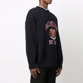 Est. 1917 College Logo-trui met ronde hals “Black” 675267T32178065