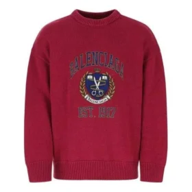 Est. 1917 College Logo-trui met ronde hals “Red” 675267T32176164