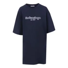 EST. 1917 Oversized katoenen T-shirt “Dark Blue” 583218TFV44