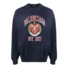 Est. 1917 Sweatshirt met ronde hals en collegelogo-print “Navy” 676629TLV908067