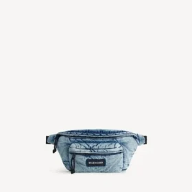Explorer-heuptasje voor heren in vervaagd blauw