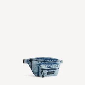 Explorer-heuptasje voor heren in vervaagd blauw