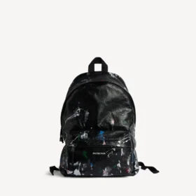 Explorer-rugzak voor heren in zwart/multicolor