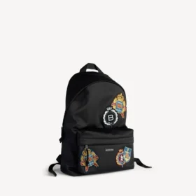 Explorer-rugzak voor heren in zwart/multicolor