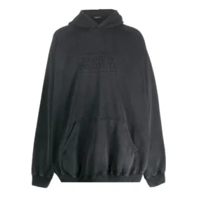 Fashion Institute oversized Hoodies “Washed Black” 697879TMVK18190