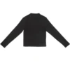 Fashion Institute T-shirt met lange mouwen, medium pasvorm “Black” 698124TMVH51073
