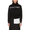 Femme Fatale oversized Hoodie “Black” 482217TTK141000