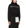 Femme Fatale oversized Hoodie “Black” 482217TTK141000