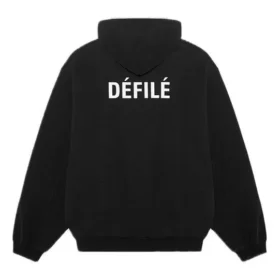 Fleece hoodie Zwart 641529TJVE51000