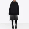 Fleece hoodie Zwart 641529TJVE51000