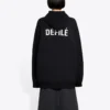 Fleece hoodie Zwart 641529TJVE51000