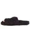 Furry Slides “Zwart” 654261W2DO21008