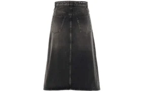 FW21 A-lijn rok “Washed Grey Denim” 646913TBP477767