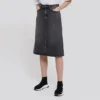 FW21 A-lijn rok “Washed Grey Denim” 646913TBP477767