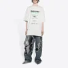 FW21 Dry Cleaning Boxy Logo T-shirt 651795TKVF89085