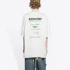 FW21 Dry Cleaning Boxy Logo T-shirt 651795TKVF89085