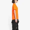 FW21 Elastische slim fit met korte mouwen Oranje 661705TKVH57513